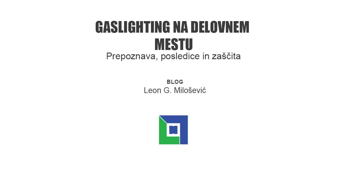 gaslighting na delovnem mestu