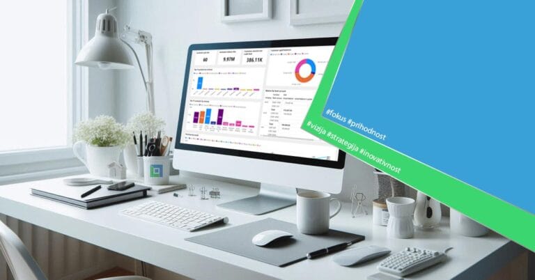 Kaj je ERP sistem? Kateri ERP izbrati in prikaz ERP sistema na zaslonu računalnika.