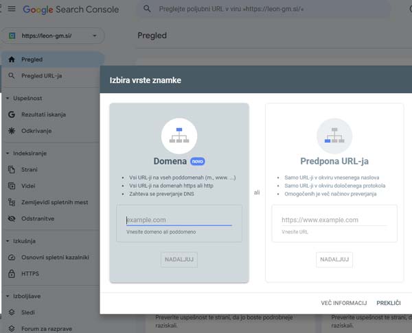seo orodja google search console 1 - SEO orodja ahrefs - SEO orodja - Kako optimizirati spletno stran?