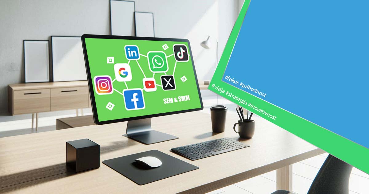 SEM iskalni marketing in SMM marketing na družbenih omrežjih